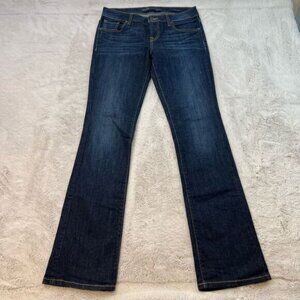 Guess Jeans Womens Size 28x33 Mid Rise Bootcut Dark Wash Cotton